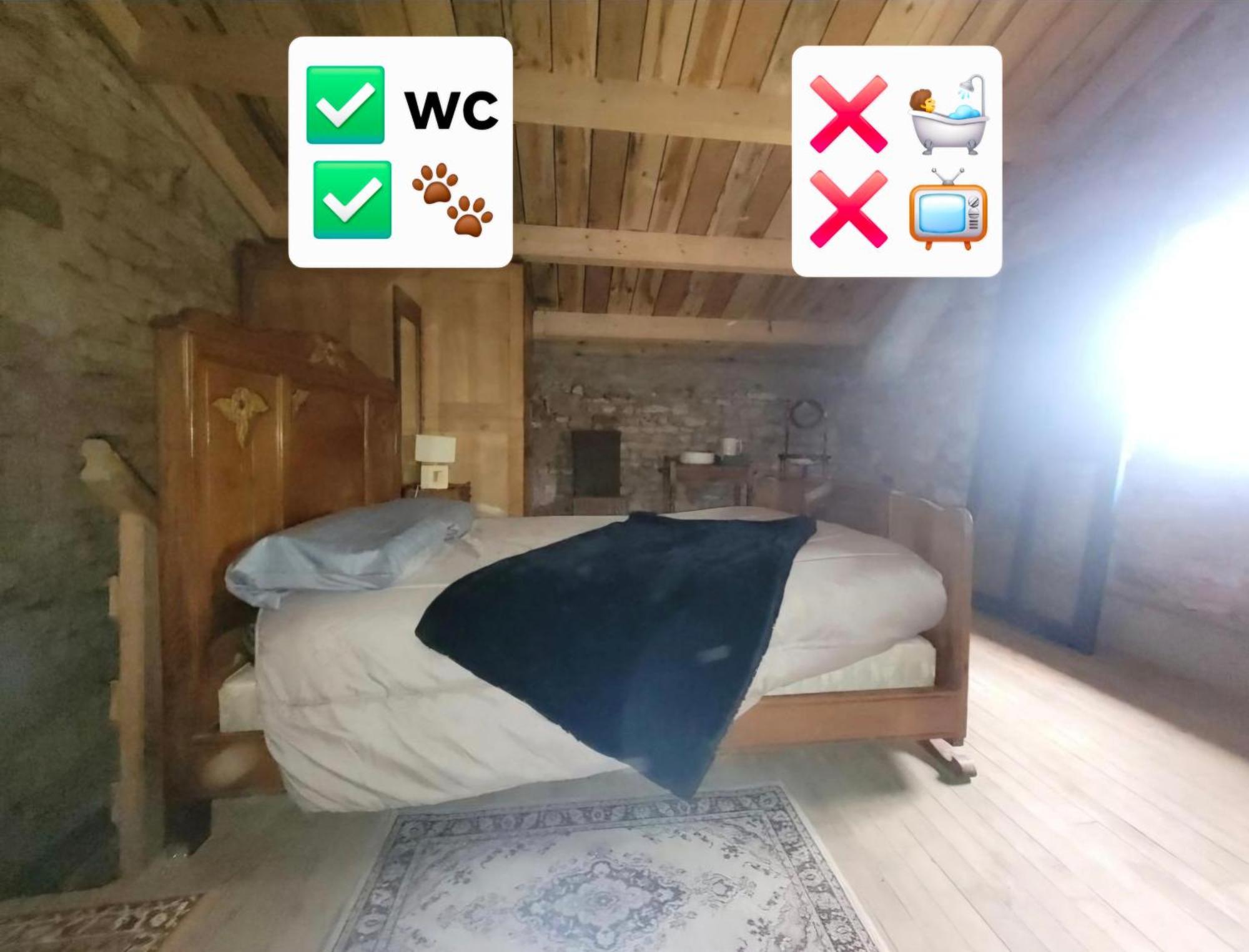 Nuit Insolite, Chambre Au Dessus D'Une Etable La Chapelle-Thémer エクステリア 写真